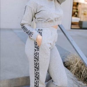 Kittenish Sweatpant Set
